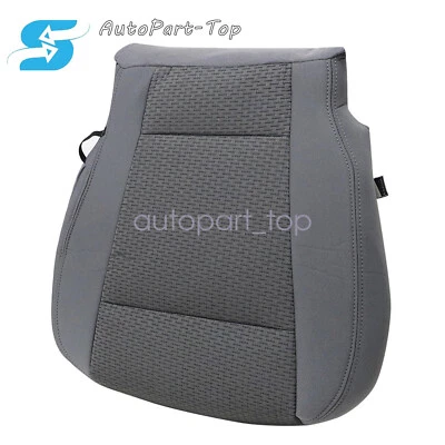 Nueva cubierta de asiento de tela gris inferior del conductor izquierdo para Ford F150 XLT 2015-2020 Foto 1 de 4