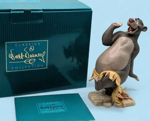 Walt Disney Classics Jungle Book Hula Baloo 30th Anniversary Figurine with COA - Picture 1 of 15