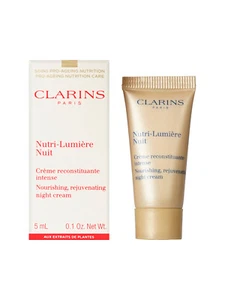 Clarins Nutri Lumiere Night Cream All Skin Types 0.1 OZ - Picture 1 of 1