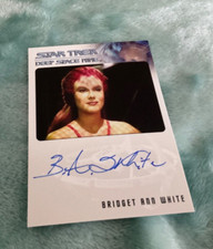 Star Trek DS9 Deep Space Nine Heroes & Villains Bridget Ann White Auto Larell