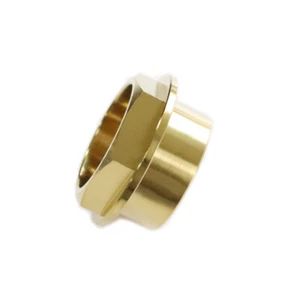 Ducati Hacker 796/821/939/959 street fighter 848 Ti Titanium Front Axle Nut Gold - Picture 1 of 2