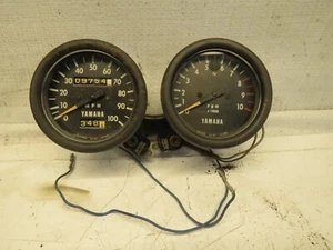 1969 YAMAHA CT 1 175 OEM WORKING SPEEDOMETER / TACHOMETER ASSEMBLY - Picture 1 of 7