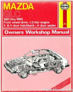 Used Haynes Mazda GLC front-wheel drive 1981-1985 Auto Repair Manual - Picture 1 of 1