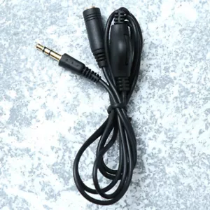 Lautstärkeregler 3,5 mm Audio Verlängerungskabel Stereo Kopfhörer Mikrofone Lautsprecher - Bild 1 von 11