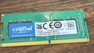 8GB DDR4-2400 PC4-19200 CL17 1,2v 260-pin SODIMM - Crucial (CT8G4SFS824A.C8FBD1) - Bild 1 von 2