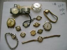 LOT VINTAGE  LADY WATCHES 116