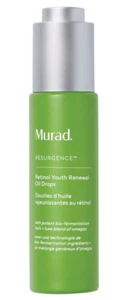 Gotas de aceite de renovación juvenil Murad Resurgence Retinol nuevas en caja 1 oz / 30 ml T4J1 - Imagen 1 de 1