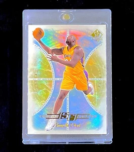 SHAQUILLE O'NEAL WHITE GOLD REFRACTOR HOLOFOIL SP Upper Deck Insert - LAKERS - Picture 1 of 5