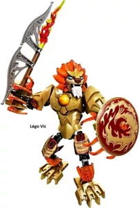 Lego 70206 Legends of Chima Chi Laval Complete + Notice + Bag from 2014 -CN369 - Picture 1 of 1