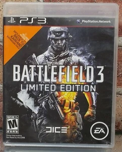Battlefield 3 Limited Edition (PS3, 2011) Electronic Arts CiB Cleaned & Tested - Picture 1 of 8
