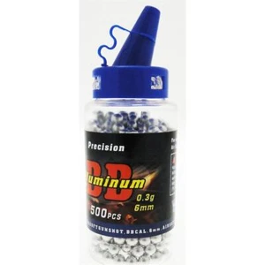 500 Pallini alluminio 0,32 grammi softair 6 mm universali - Picture 1 of 3
