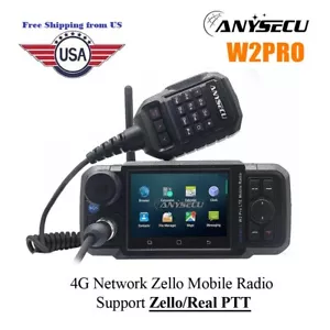 Anysecu 4G Zello Network Radio W2PRO N61 Android Zello Walkie Talkie Real PTT - Foto 1 di 9