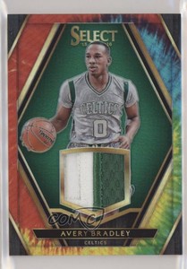 2015-16 Panini Select Swatches Tie-Dye Prizm /25 Avery Bradley #57