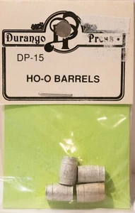 Durango Press HO #15 Wooden Barrels -- Large pkg(4) - Picture 1 of 1