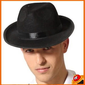 Cappello Gangster Borsalino Nero - Imagen 1 de 1