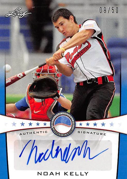 Noah Kelly autographed Baseball Card (Sandra Day O'Connor HS) 2013 Leaf #PSANK1 - Image 1 of 1