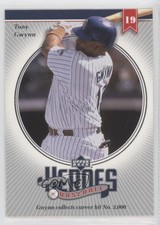 2002 Upper Deck Prospect Premieres Heroes of Baseball Tony Gwynn #HTG6 HOF
