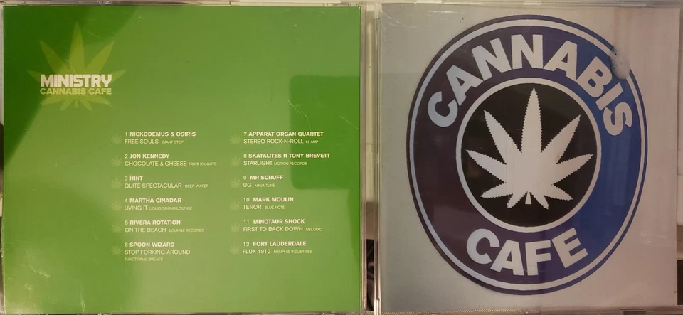 2002 Ministry Of Sound Cannabis Cafe CD RARE/OOP FAST SHIP FROM USA - Image 1 of 1