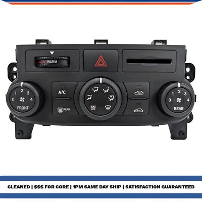 2009-2012 14 Kia Sedona A/C Heater Temperature Climate Control 97250-4Dxxx 3Knob - Image 1 of 4