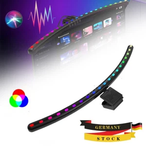 Monitor Lampe licht Curved LED Screenbar Bildschirmlampe Dimmbar Lichtleiste RGB - Afbeelding 1 van 13
