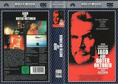 Jagd auf Roter Oktober - Sean Connery, Alec Baldwin - (VHS Cassette) - Bild 1 von 4