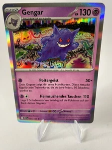 POKEMON - 151 - Gengar - 094/165 - HOLO - alemán casi como nuevo - Imagen 1 de 2
