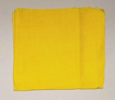 Rips Stoff Goldgelb Kleiderstoff  Reststücke Basteln Puppenkleidung - Bild 1 von 2