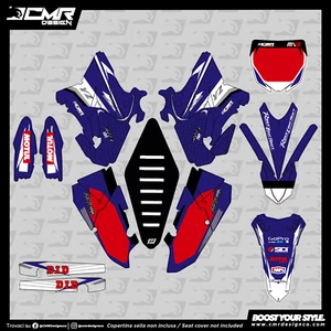 Kit Grafiche per YAMAHA Adesivi In Crystal YZ 85 125 250 2016 2017 2018 - Picture 1 of 1