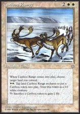 MTG magic cards 1x x1 Light Play, English Caribou Range Ice Age