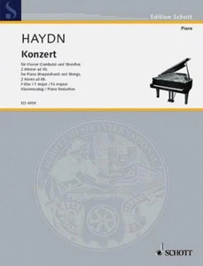 Piano Concerto F Major Sheet Music 2 Pianos 4 Hands NEW Schott 049005291 - Picture 1 of 1
