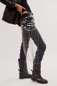 Free People Disco Inferno Chain Belt-NWT$148 - Picture 1 of 3
