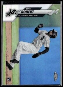 2020 Topps #392 Luis Robert Rookie Chrome Image Variation