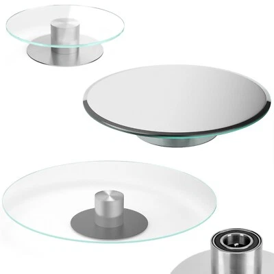 Kuchenplatte / Drehteller 20cm/30cm/38cm Klarglas/Spiegelglas - Bild 1 von 4
