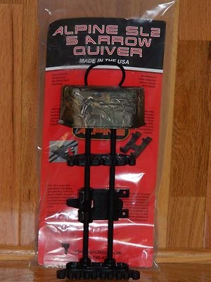 LEFT Handed Alpine SL2 Soft Loc 5 Arrow Bow Quiver- Realtree Xtra Camo - Image 1 of 4