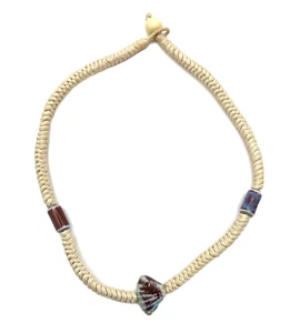 Paparazzi  Canyon Climber Red Turquoise"Unisex" Necklace Cord Ceramic 20” Shell - Picture 1 of 24