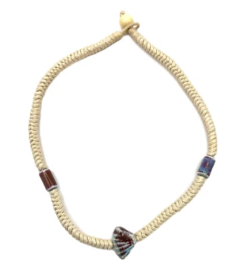 "Unisex" Collar Paparazzi Canyon Escalador Rojo Turquesa Cordón Cerámica 20"" Carcasa" Foto 1 de 4