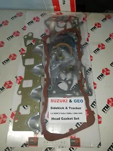 Suzuki Sidekick 89-95 & Geo Tracker Sunrunner 89-95 1.6 8V - Head Gasket Set - Picture 1 of 4