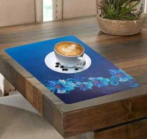 Lot Of 6 Pics New VC Printed Table Placemats for Dining Table Fridge And Kitchen - Picture 1 of 4