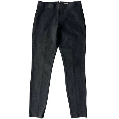 J Crew Pants Womens size 6 Grey Ankle Fitted Back Zip Tapered Pants Pixie - Image 1 of 4