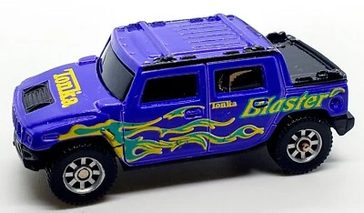 Tonka Maisto 2001 Hummer H2 Concept Blaster 2003 púrpura fundido a presión 1:64 SUV de 2 3/4" Foto 1 de 4