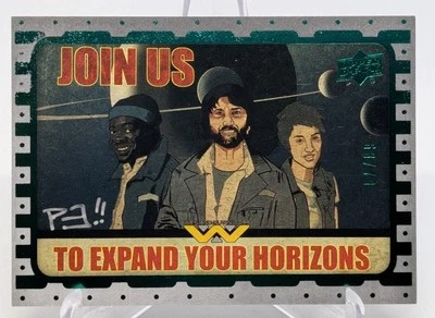 2016 Upper Deck Alien Anthology Propaganda Art /70 Patty Earp McPancakes Auto #2 - Image 1 of 2