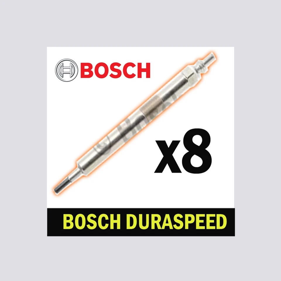 8x Glow Plugs Fits AUDI A8 4 4E 3.3 4.0 AKF ASE 4 4D8 4E2 4E8 8102120520 - Image 1 of 4