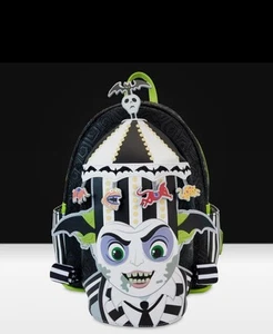 Carousel Backpack - Beetlejuice Loungefly Horror Tim Burton - Picture 1 of 3