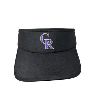 Casquette pare-soleil Colorado Rockies Slideback noire OSFA '47 Twins MLB - Photo 1 sur 8