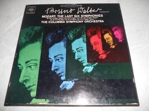 Mozart "The Last Six Symphonies" Walter 1963 Box Set (3xLP's) CBS S3BR220013 NM - Picture 1 of 5