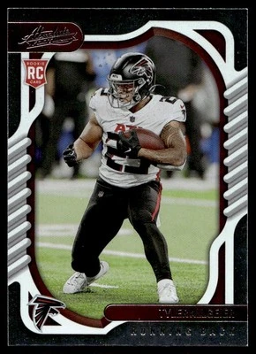 2022 Panini Absolute Foil Tyler Allgeier Rookie Atlanta Falcons #198 - Image 1 of 2