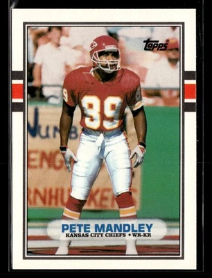 1989 Topps Traded Pete Mandley #12T - Image 1 of 2