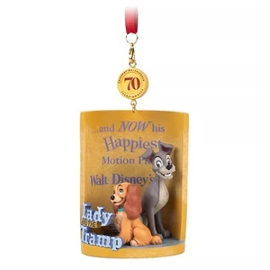 Disney Lady & the Tramp 70th Ornament, NEU - Bild 1 von 2
