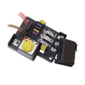 Littlefuse 3 x Midi 4 x Auto Fuse Power Dist Module with Isolator - Imagen 1 de 3