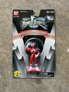 Minifigura Mighty Morphin Power Rangers 1995 edición de película Red Ranger nueva en paquete - Imagen 1 de 8